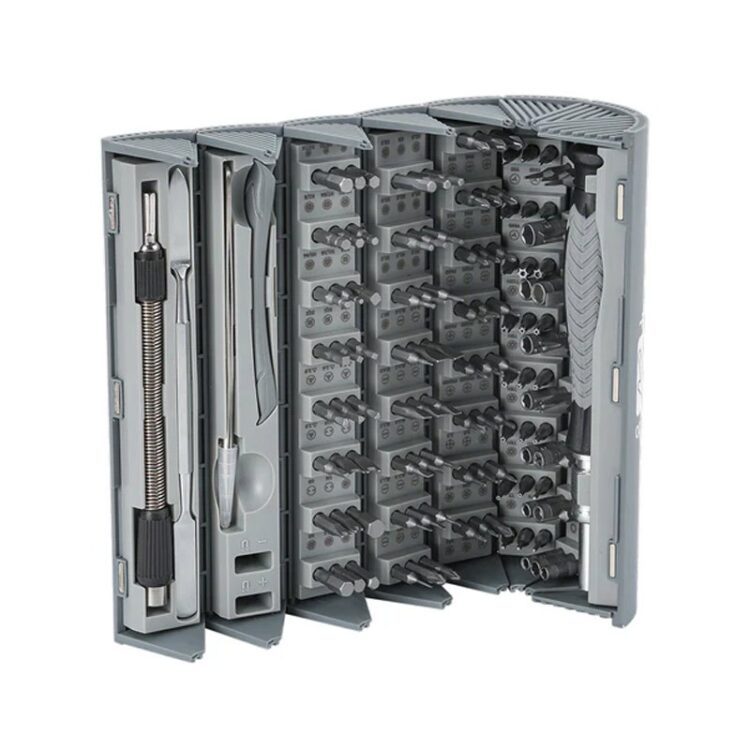 ست پیچ‌گوشتی استوانه‌ای پرووان مدل PGS101 بسته ۱۲۶ عددی – ProOne