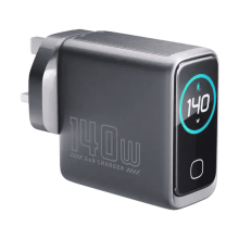 شارژر دیواری 140 وات پاورولوژی مدل Powerology PWGAN140WBK Voltflow GaN PD