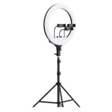 رینگ لایت بیوا Biva RL-01 36W LED Soft Ring Light سایز 14 اینچ با سه پایه و 3 هولدر