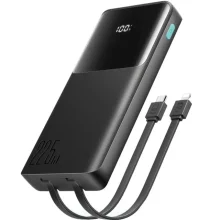 پاوربانک  ظرفیت 10000 میلی‌آمپرساعت  شارژ سریع  22.5 وات جویروم Joyroom JR-PBF19با کابل‌های تایپ‌سی و لایتنینگ