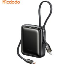 پاوربانک 10000 میلی‌آمپر مک دودو Mcdodo MC-2550 – توان 22.5 وات با کابل متصل