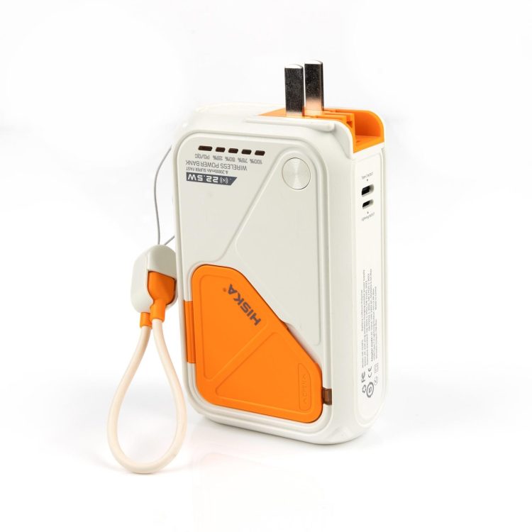 پاوربانک هیسکا (HISKA) مدل HP-223PD ظرفیت 20000 میلی‌آمپر ساعت