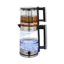 کتری و قوری شیشه‌ای لپرسو (Lepresso) مدل ترکLPCFFM0020