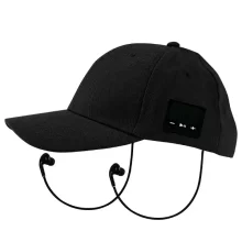 کلاه بلوتوثی با اسپیکر استریو و میکروفون داخلی پرودو مدل Porodo Soundtec Wireless Audio Hat 