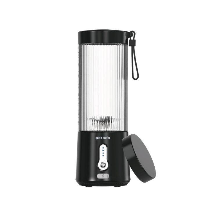 مخلوط‌کن قابل حمل پرودو Porodo Go-Blender با باتری دوقلو و تیغه استیل – ۴۵۰ میلی‌لیتر