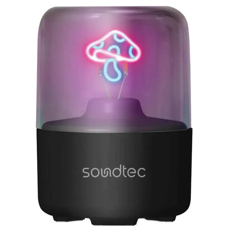 اسپیکر قابل حمل پورودو  با نور پردازی مدل Porodo Soundtec Marlo PDSTCQL2030BK