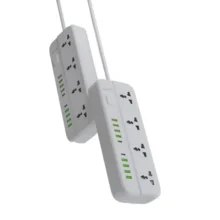 چندراهی برق پرودو مدل PORODO Blue 4 Universal Sockets Power Strip