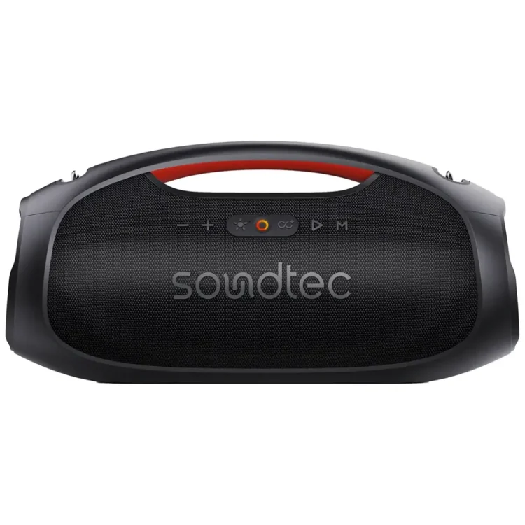 اسپیکر  بلوتوثی پرودو با بیس عمیق و نورپردازی RGB  مدل Porodo  PDSTS244ABK