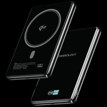 پاوربانک ظرفیت  10 هزار پاورولوژی Powerology Skye MagSafe  مدل PPBKLYD89BK