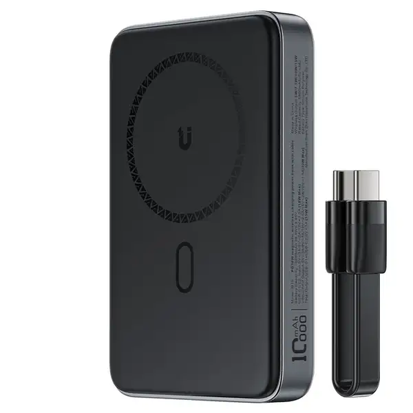 پاوربانک وایرلس مگنتی فست شارژ  ایس‌فست  ظرفیت 10000 میلی‌آمپر  30 واتACEFAST مدل M10