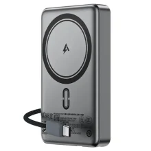 پاوربانک وایرلس مگنتی فست شارژ ظرفیت 10000 میلی‌آمپر 22.5 وات ایس‌فست ACEFAST مدل M18