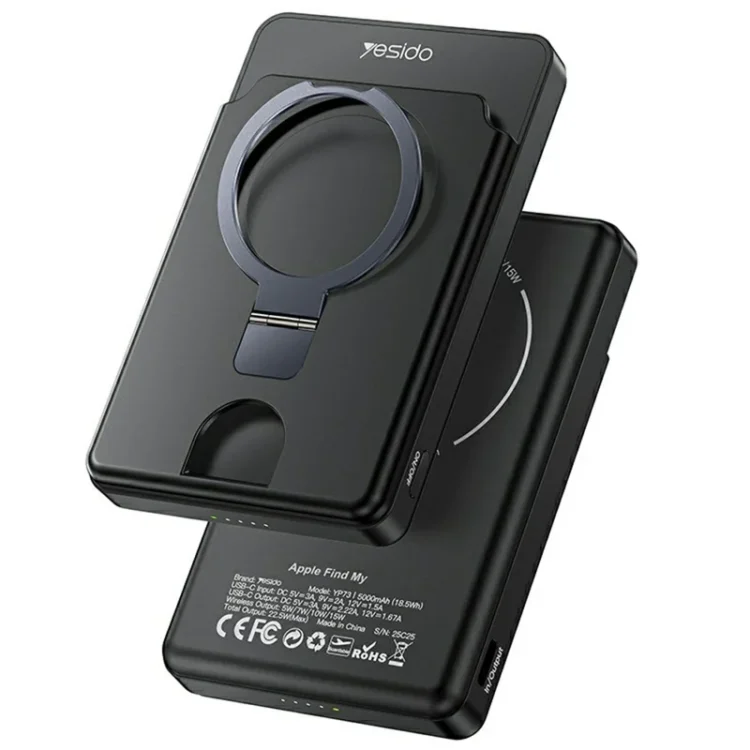 پاوربانک  وایرلس 5 هزار 20 وات یسیدو  مدل Yesido YP73