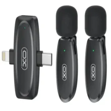 میکروفون بی سیم تایپ سی و لایتنینگ ایکس او مدل XO MKF10 Type-C + Lightning Wireless Microphone
