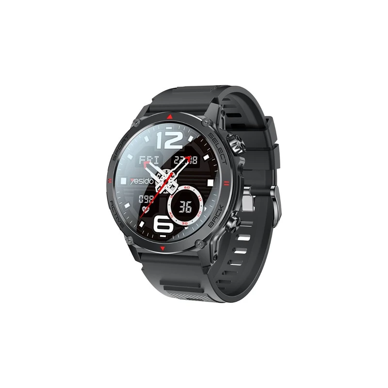 ساعت هوشمند 45 میلی متری یسیدو مدل Yesido IO31 بند سیلیکونی