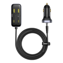 شارژر فندکی 110 وات 6 پورت بیسوس مدل Baseus BackseatPal L1 C00081100121